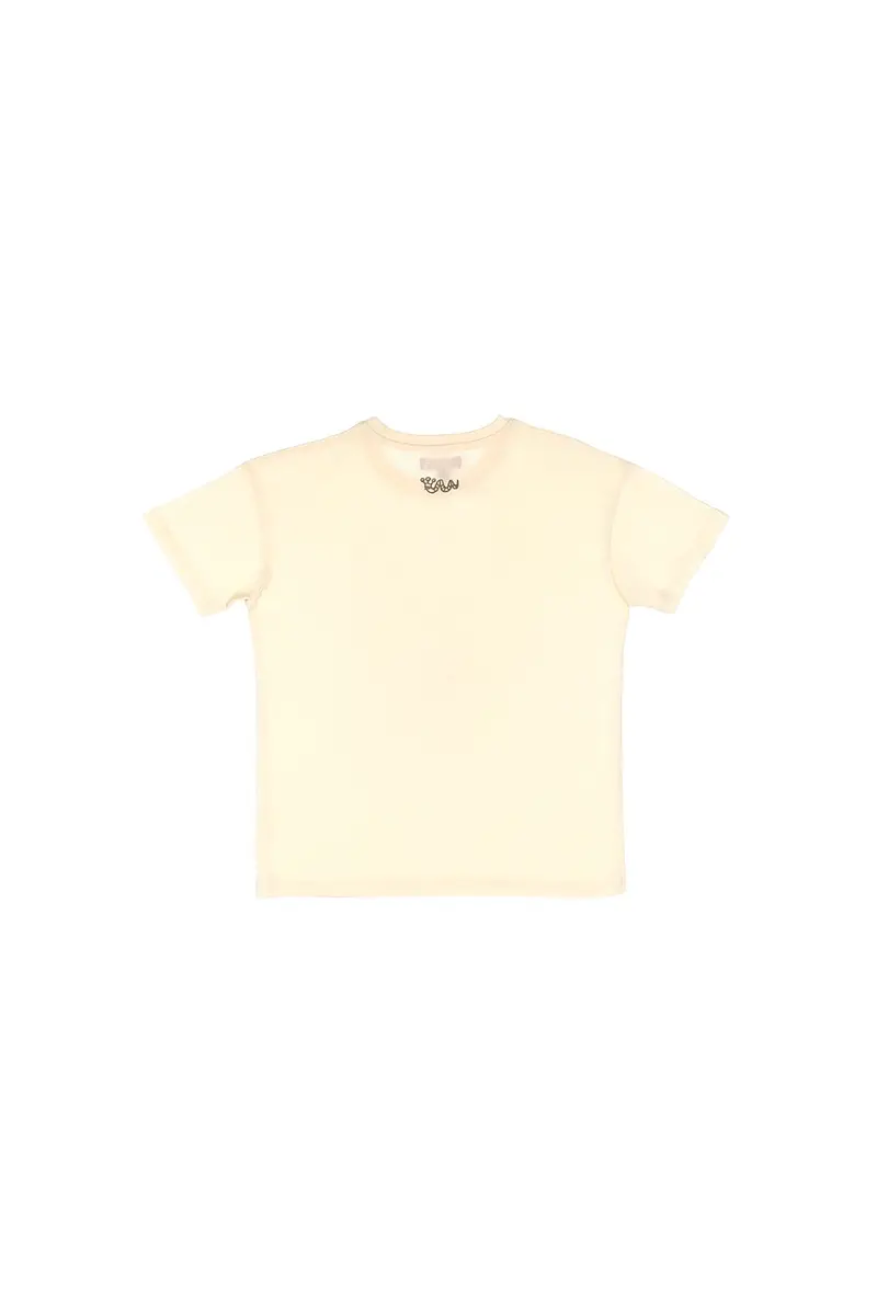 PITT KIDS T-shirt Beige 2076429 miniatura 2