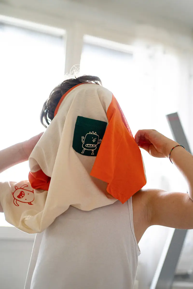 PITT KIDS T-shirt Beige 1955517