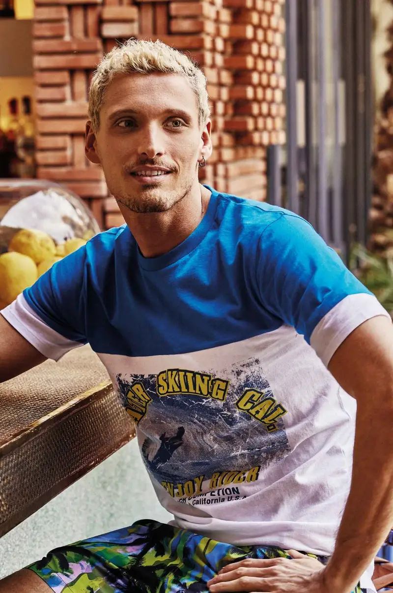 T-SHIRT CALIFORNIA | Colore: Multi | Taglia: XXL