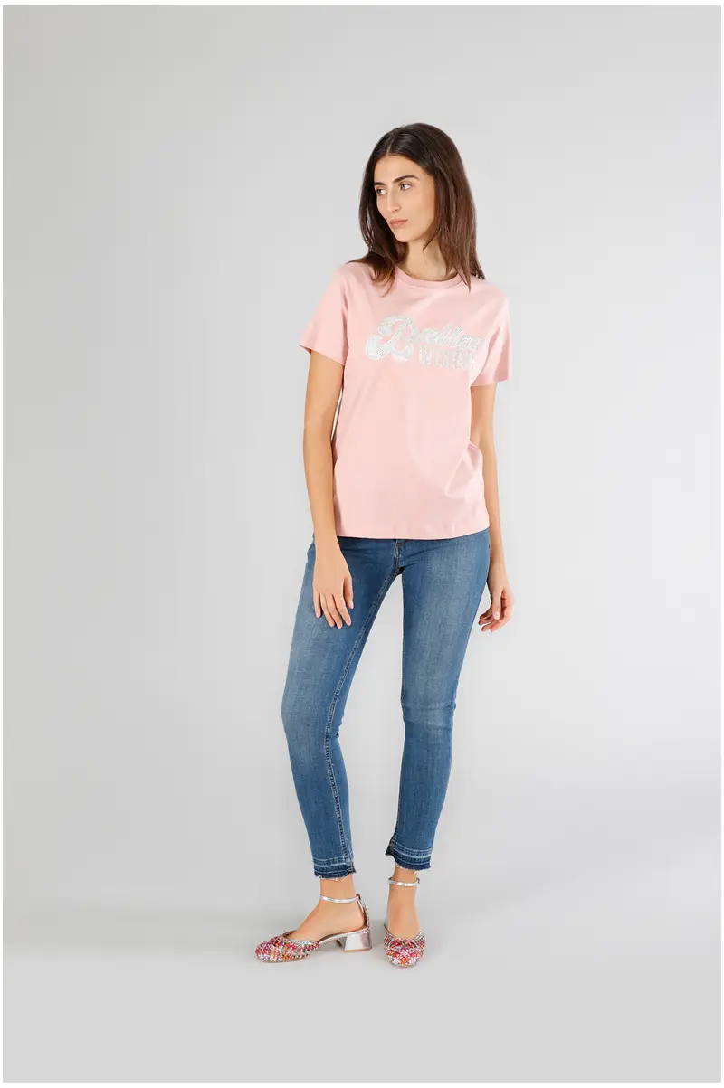 Cafè Noir T-shirt Rosa 1412545