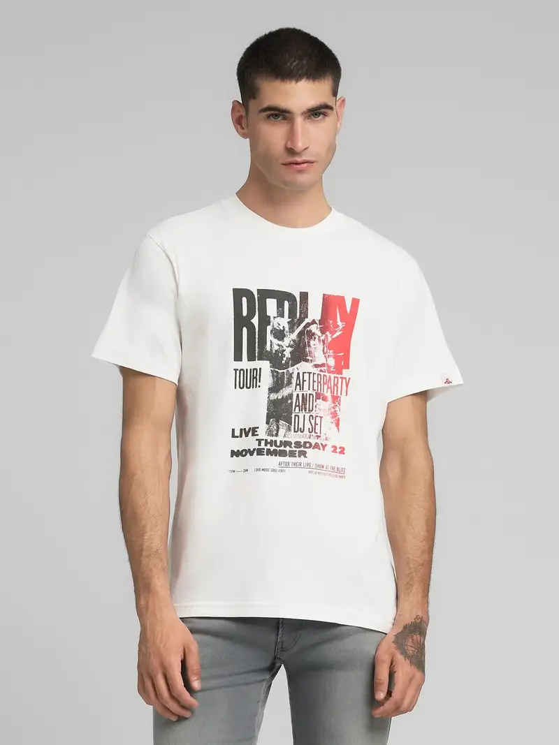 Replay T-shirt Grigio 1992298