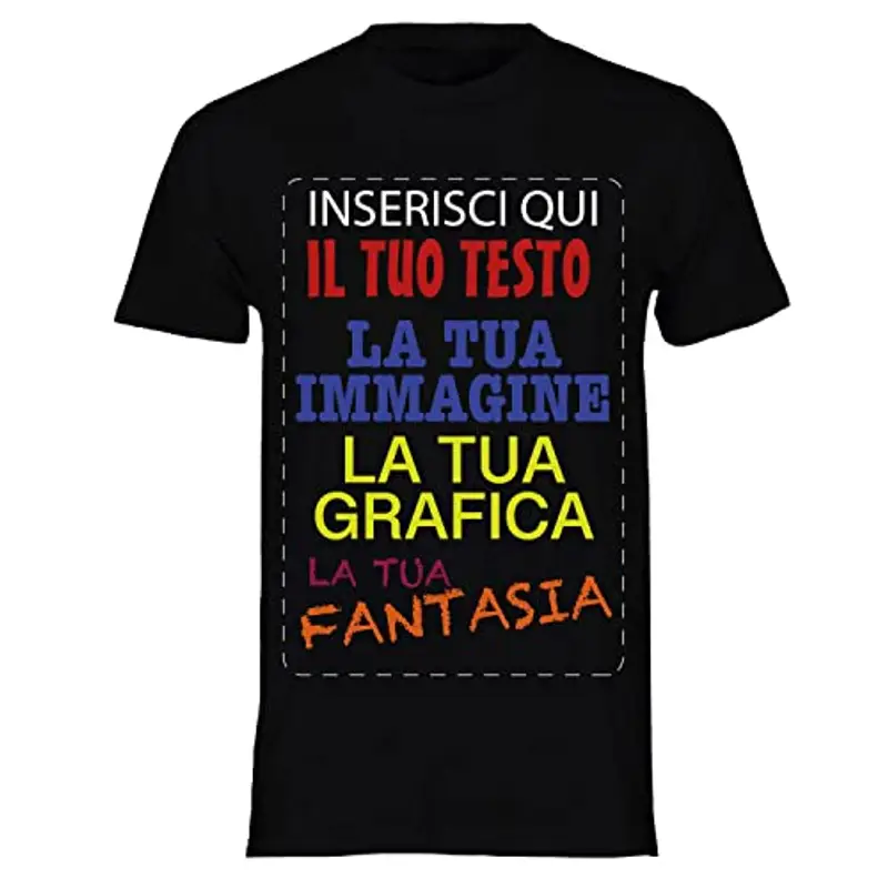 VENEZIANO T-shirt Uomo Nero 1602279