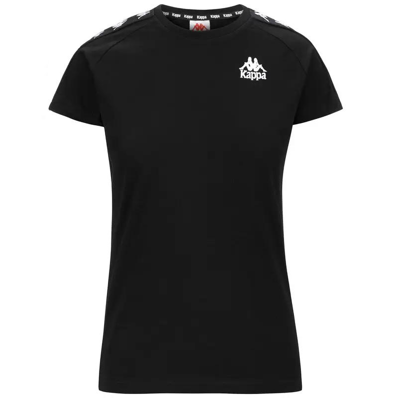Kappa T-shirt Donna Nero 1259080
