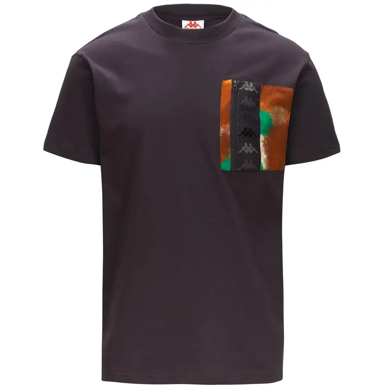 Kappa T-shirt Uomo Grigio 1259251