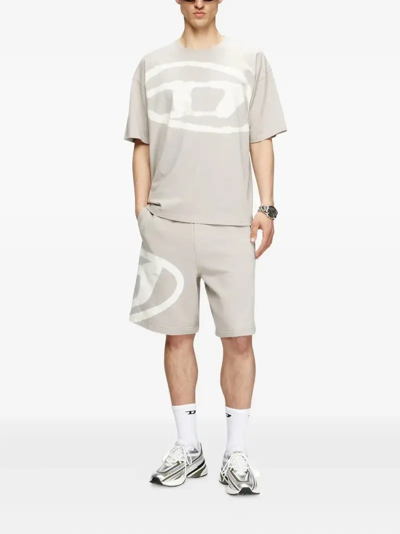 Diesel T-shirt Grigio 1048033 miniatura 2