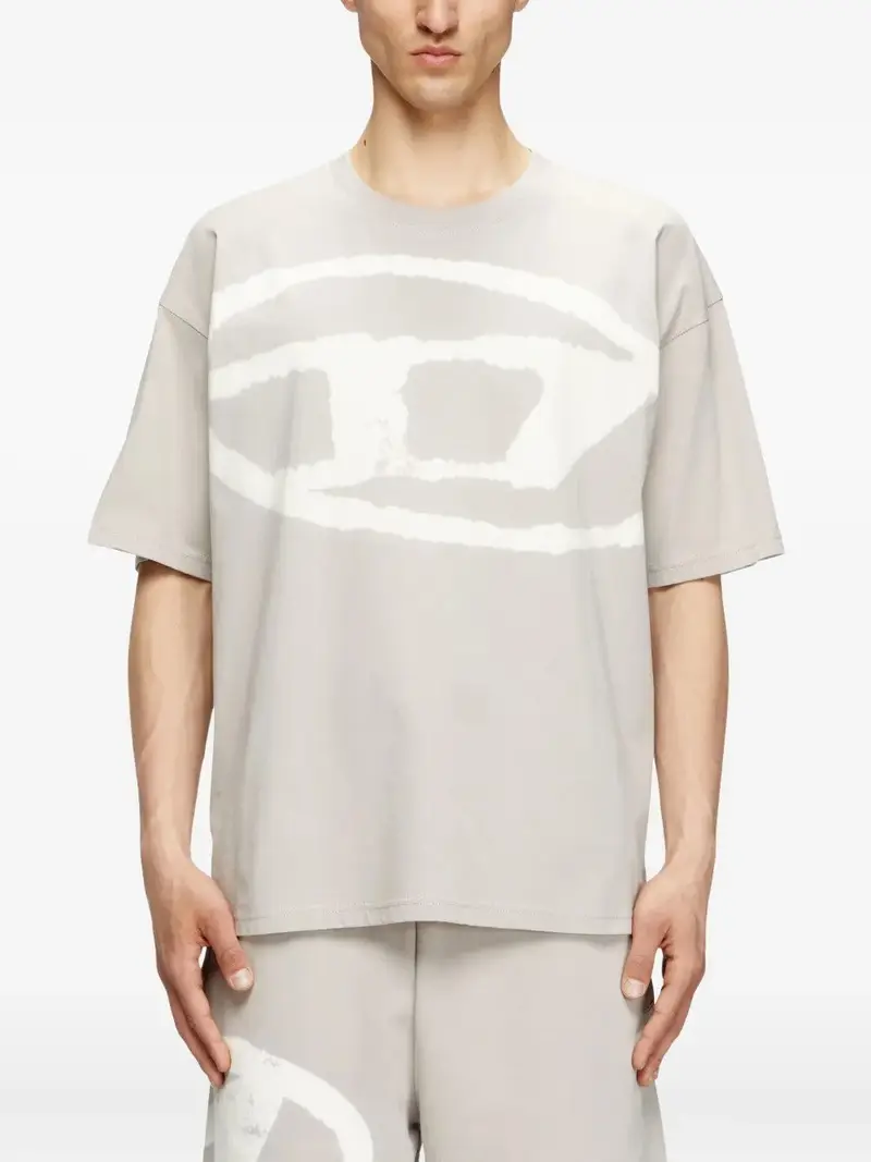 Diesel T-shirt Grigio 1048033 miniatura 3