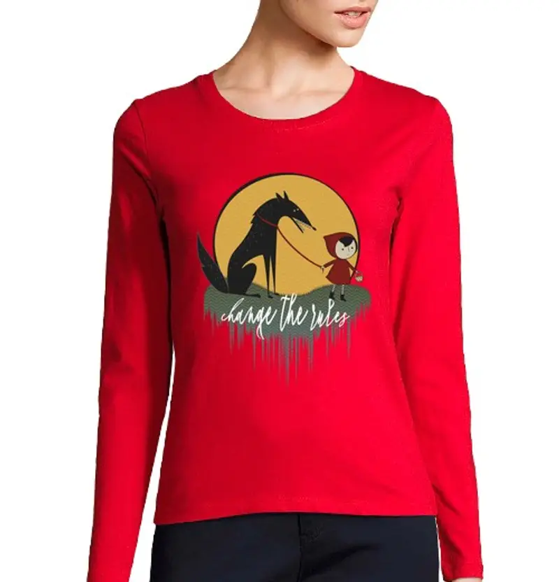 Tostadora T-shirt Donna Rosso 1424900