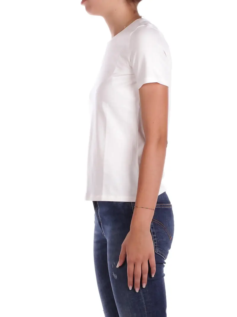 Max Mara T-shirt Donna Bianco 2083393 miniatura 2