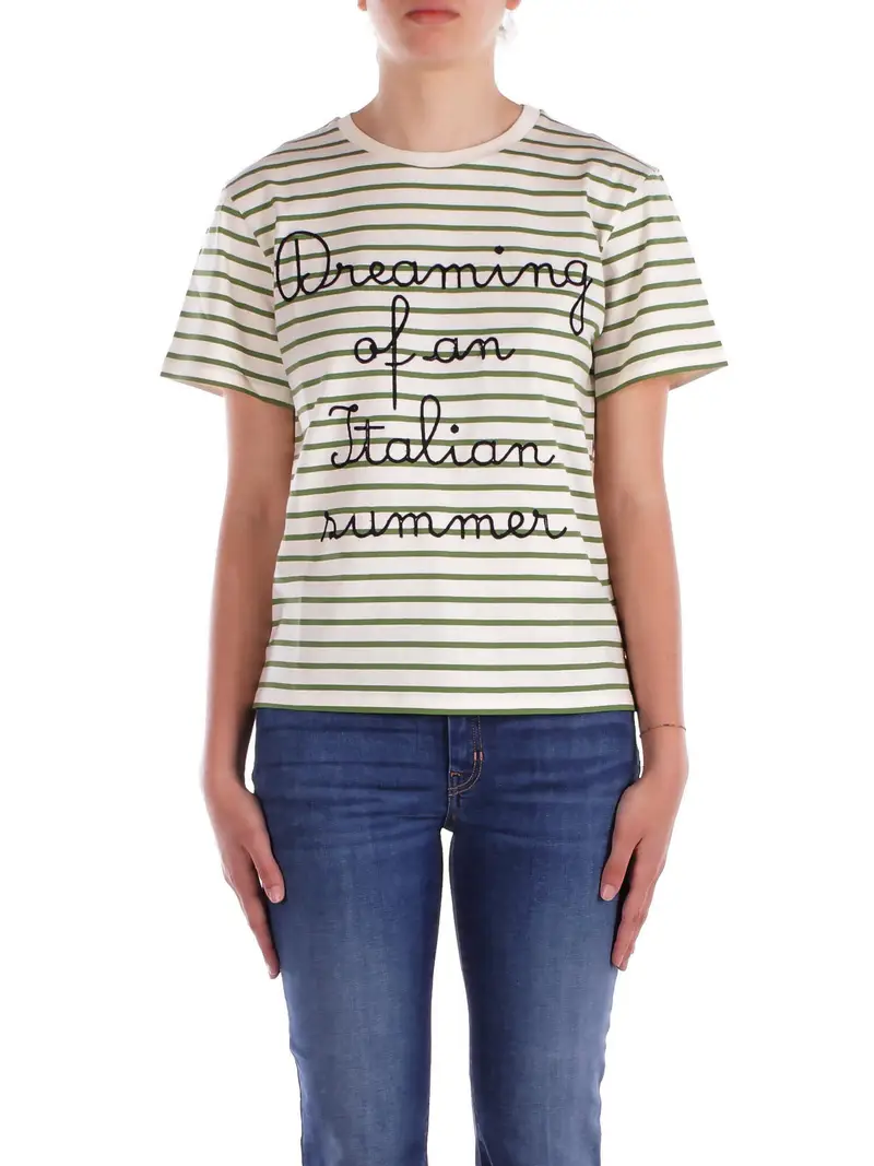 Max Mara T-shirt Donna Verde 2083339