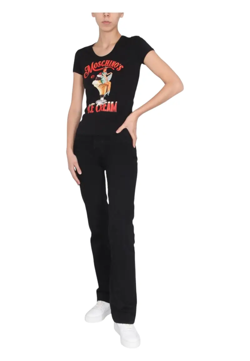 Moschino T-shirt Donna Nero 1182694
