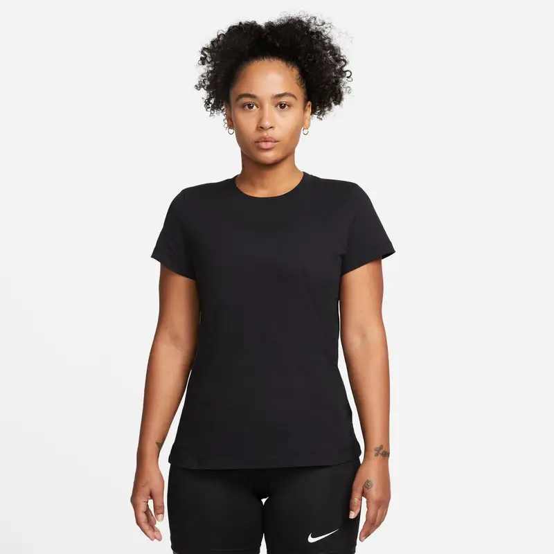 Nike T-shirt Donna Nero 1270639
