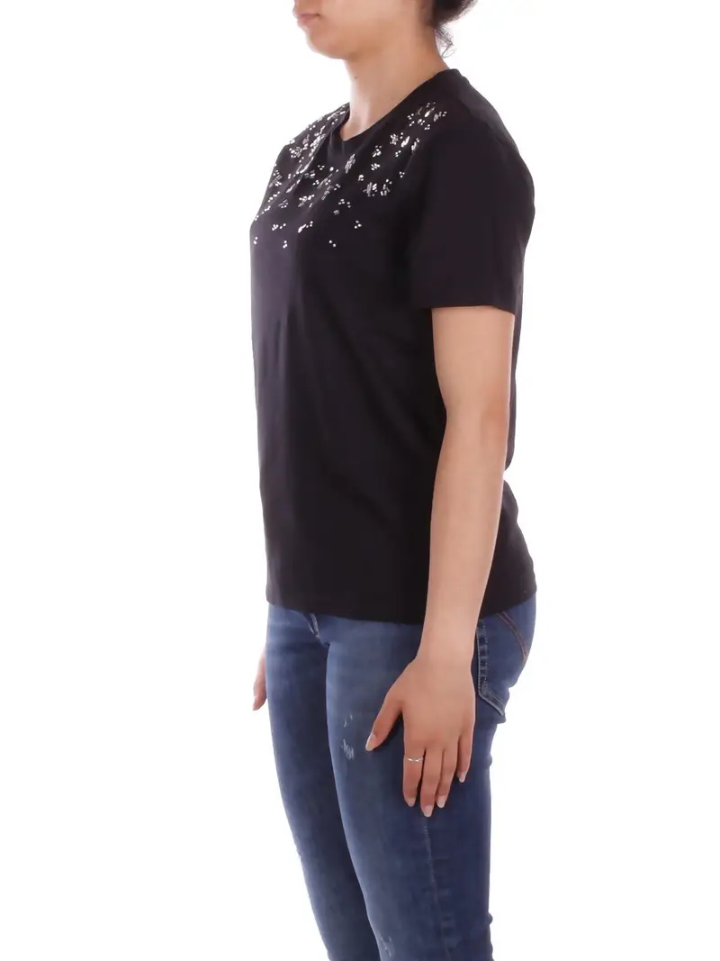 ONLY T-shirt Donna Nero 2084559 miniatura 2