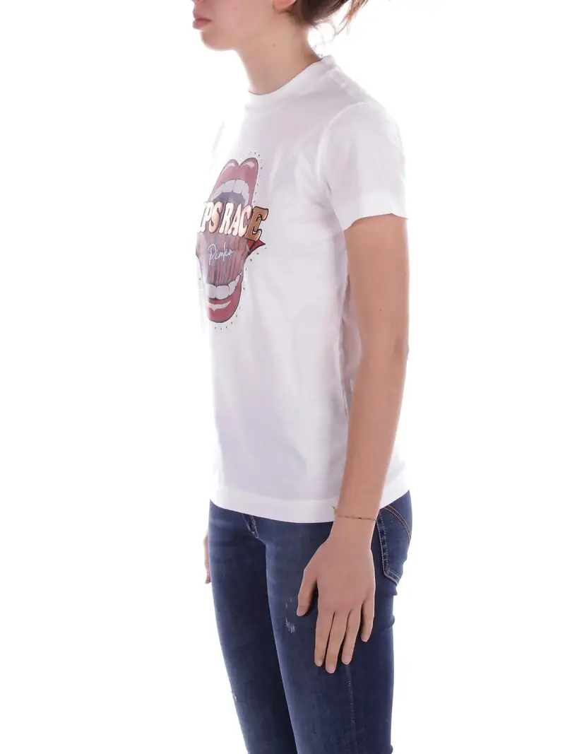 Pinko T-shirt Donna Bianco 2083918 miniatura 2