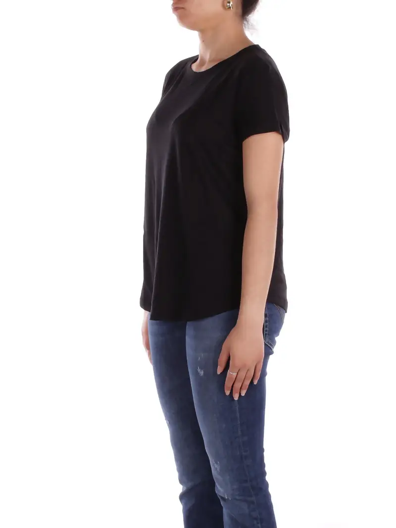 Ralph Lauren T-shirt Donna Nero 2083219 miniatura 2