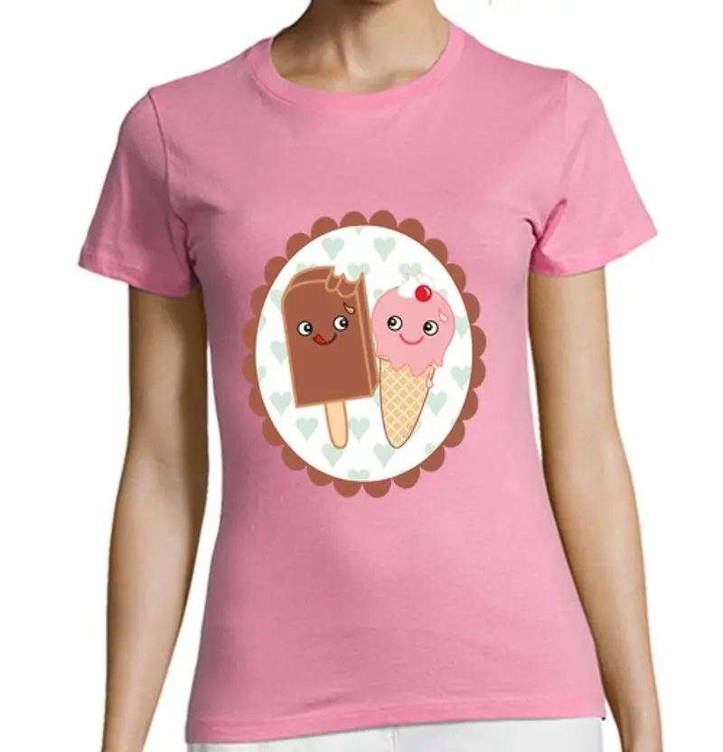 Tostadora T-shirt Donna Rosa 1420633