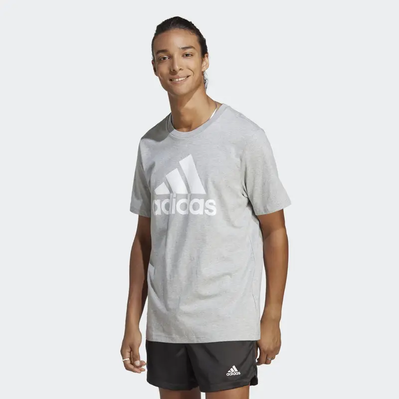 Adidas T-shirt Argento 1231684
