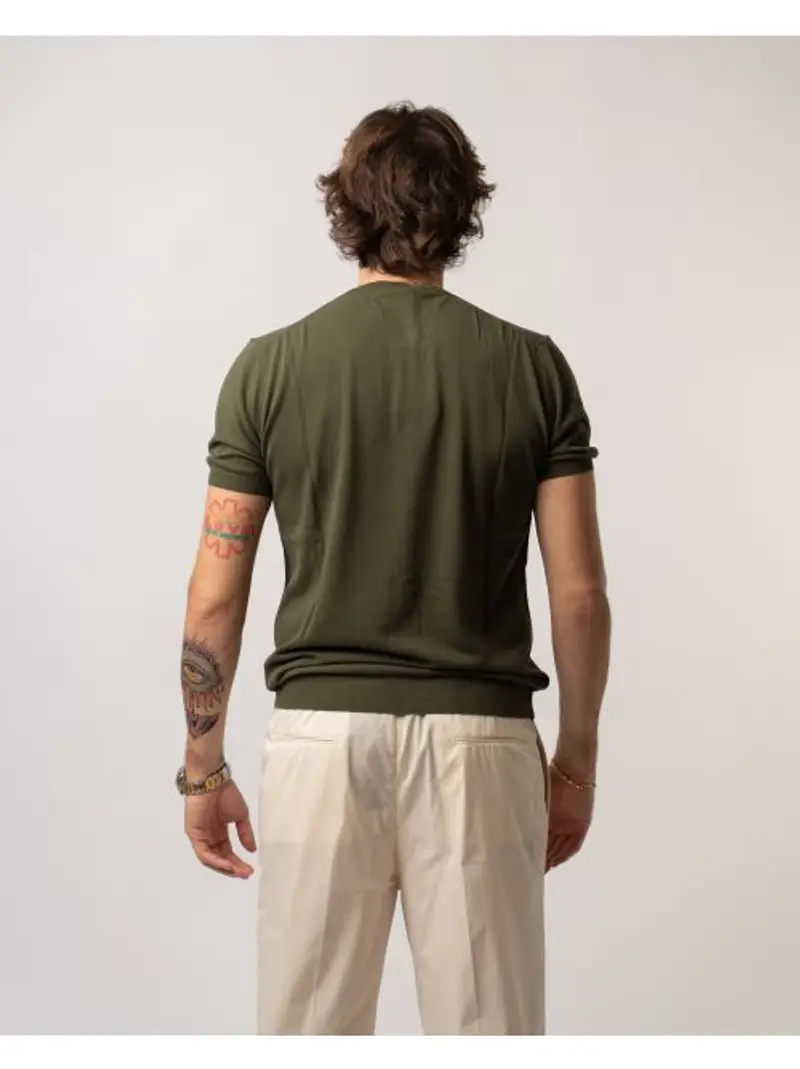 RETOIS T-shirt Verde 936646 miniatura 2