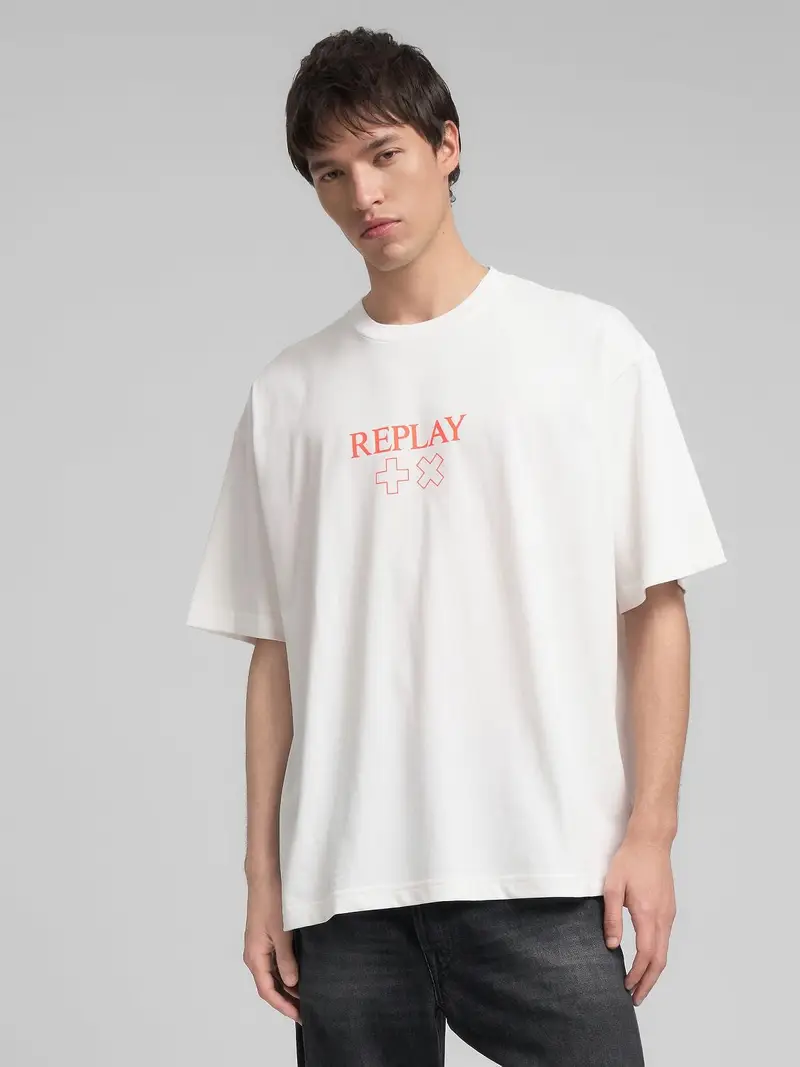 Replay T-shirt Grigio 1992716
