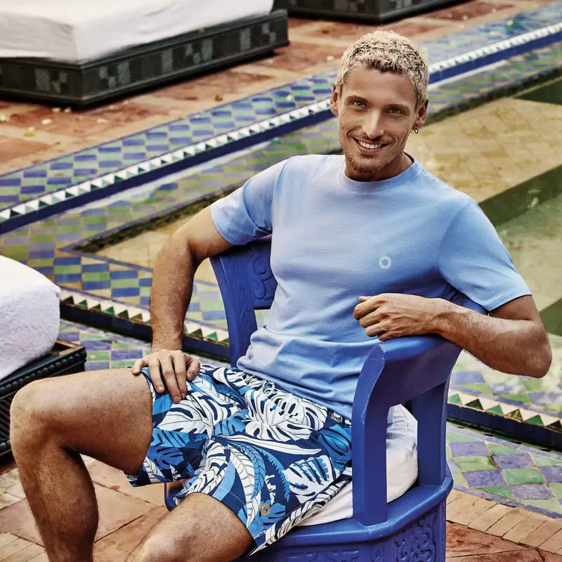 T-SHIRT GOOD VIBES | Colore: Blu Royal | Taglia: M