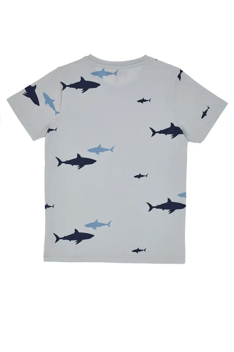 PITT KIDS T-shirt Blu 1949610 miniatura 3