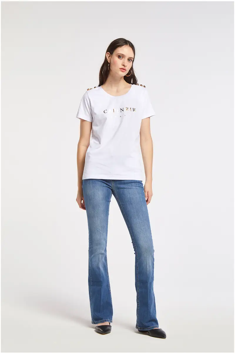 Cafè Noir T-shirt Bianco 1412148
