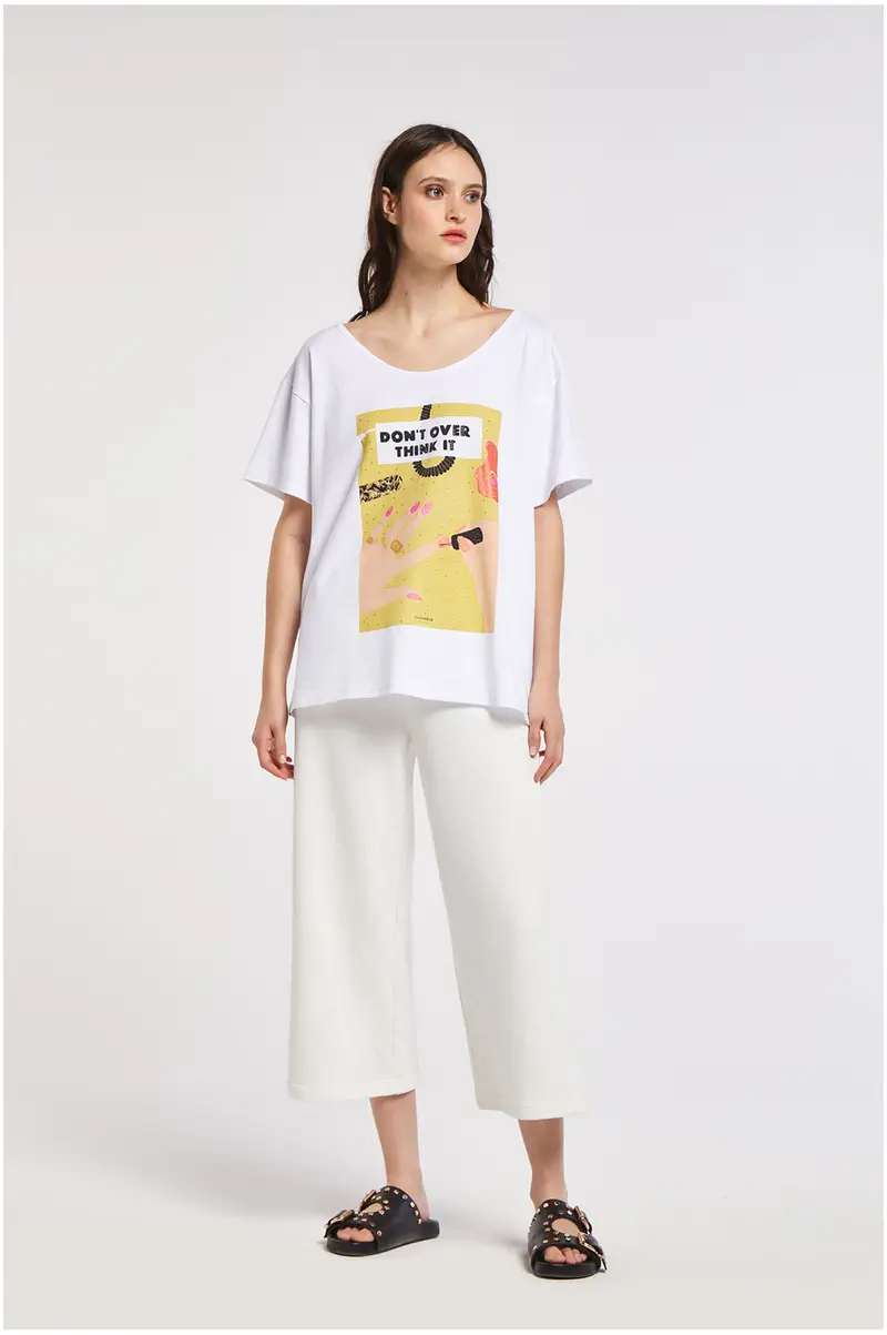 Cafè Noir T-shirt Bianco 1412150