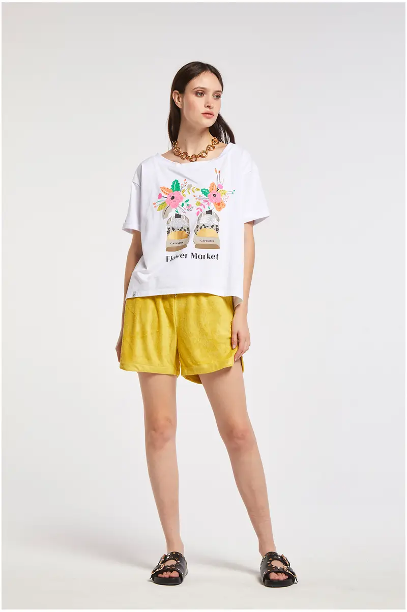 Cafè Noir T-shirt Bianco 1412272