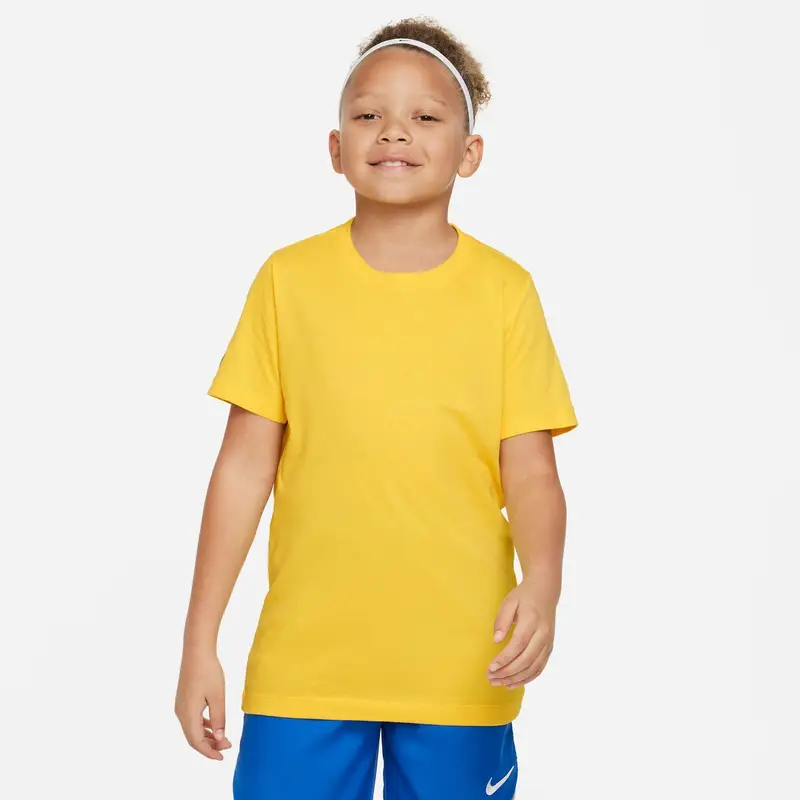 Nike T-shirt Giallo 1261654