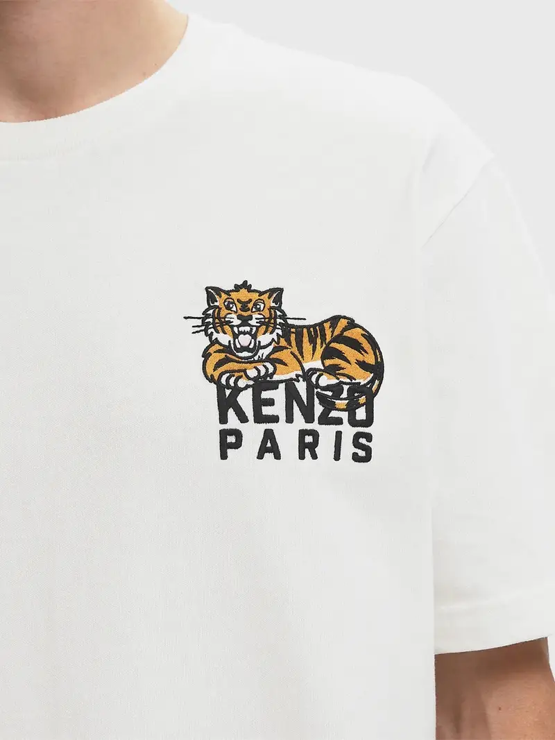 Kenzo T-shirt Bianco 1047665 miniatura 2