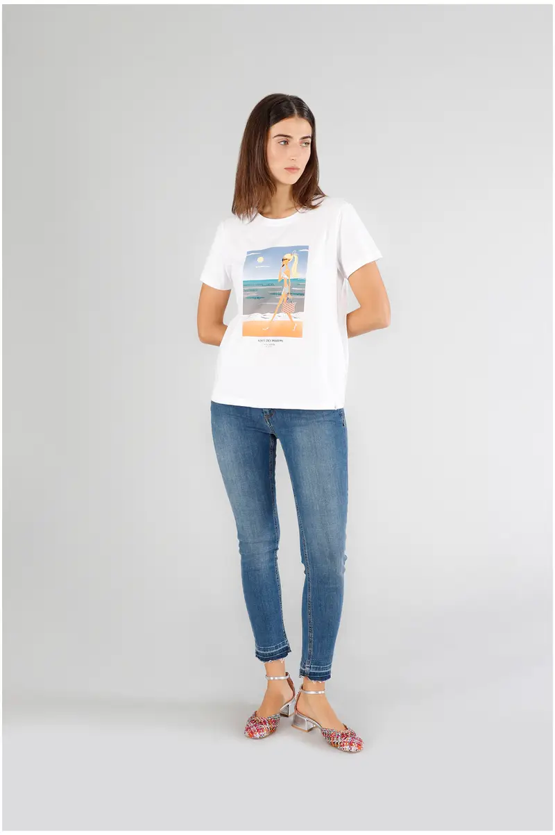 Cafè Noir T-shirt Bianco 1412541