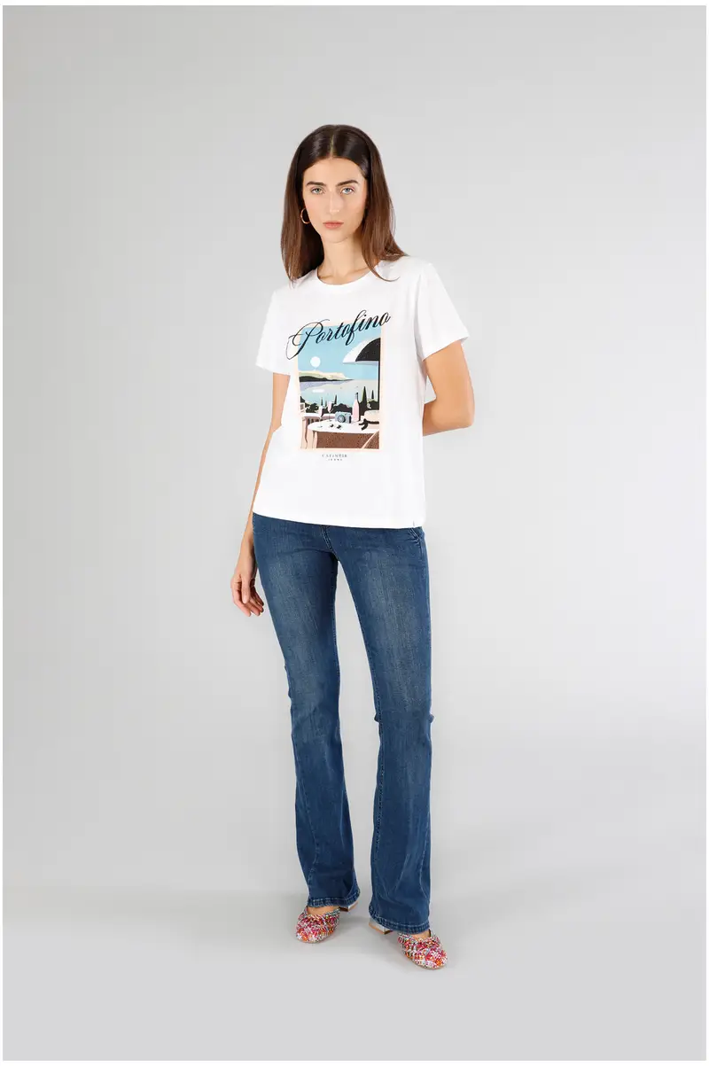Cafè Noir T-shirt Bianco 1412374