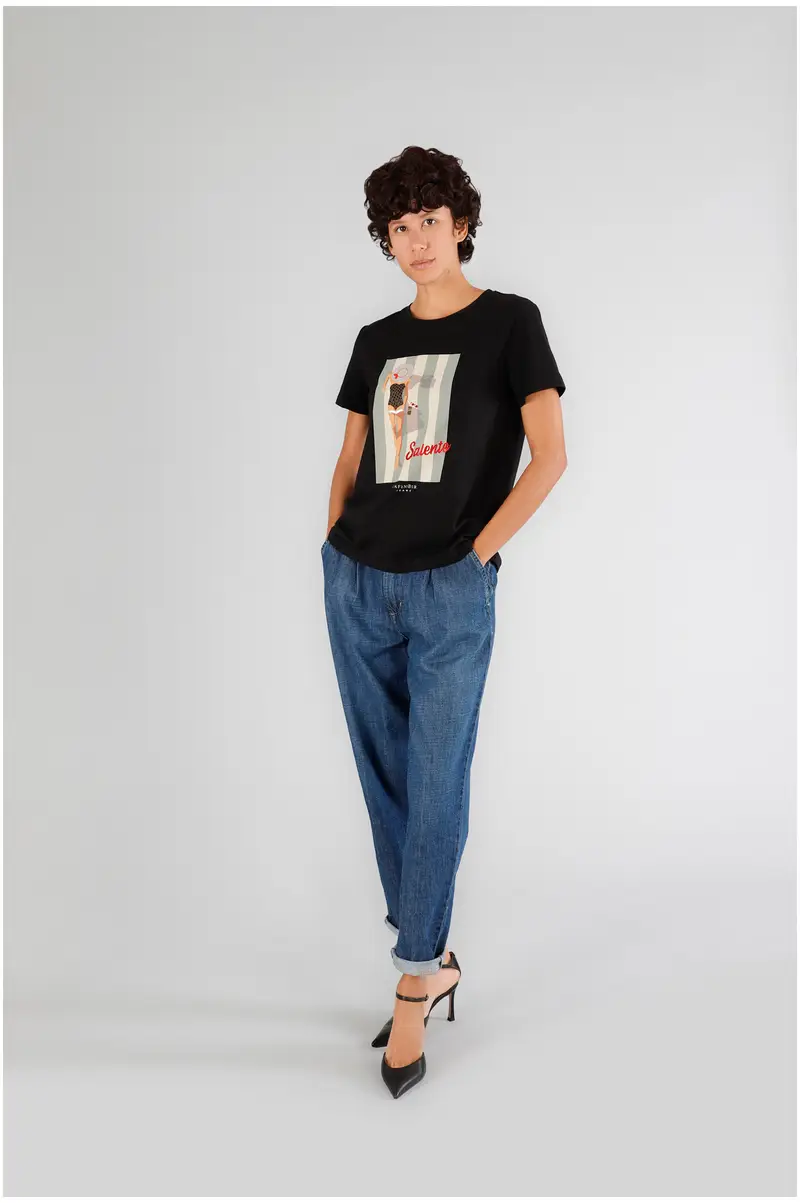 Cafè Noir T-shirt Nero 1412368