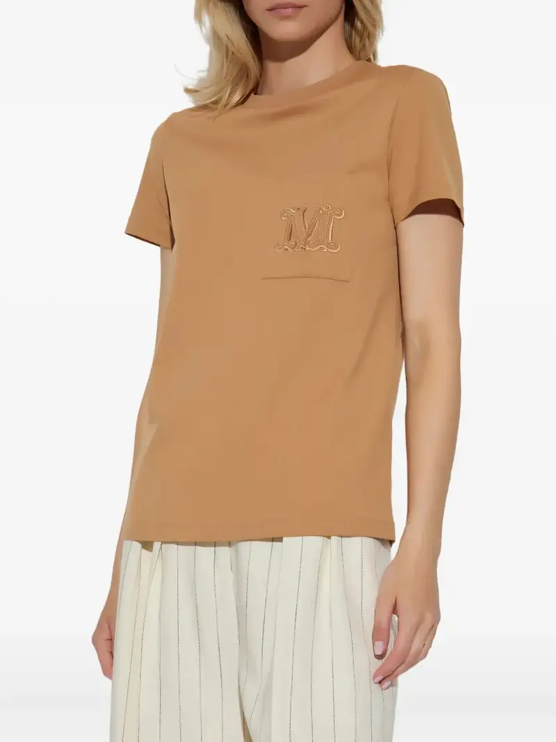 Max Mara T-shirt Marrone 1047443 miniatura 2