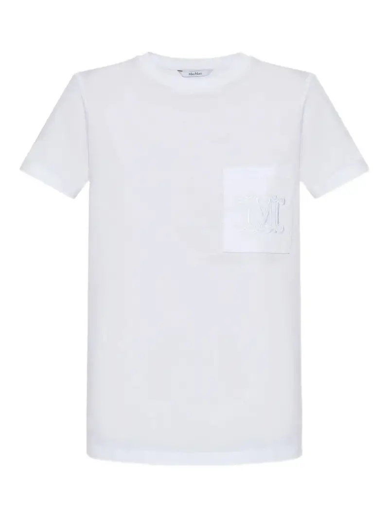 Max Mara T-shirt Bianco 1047442