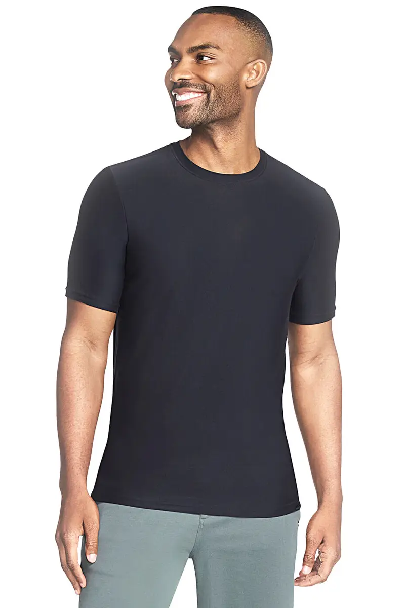 Skechers T-shirt Nero 1943985 miniatura 2