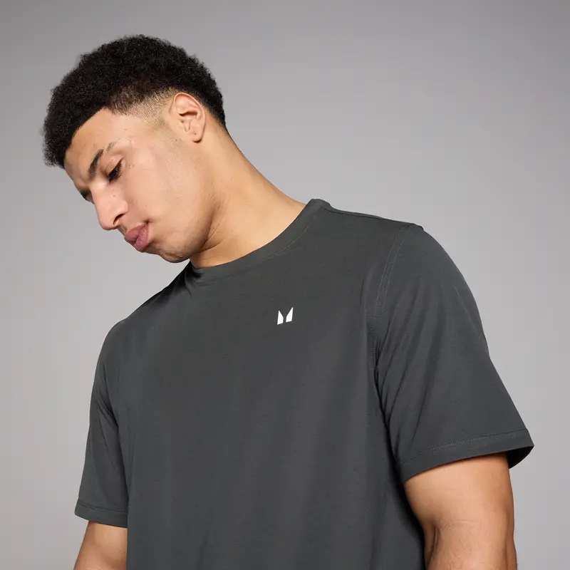 MP T-shirt Uomo Nero 1380259 miniatura 3