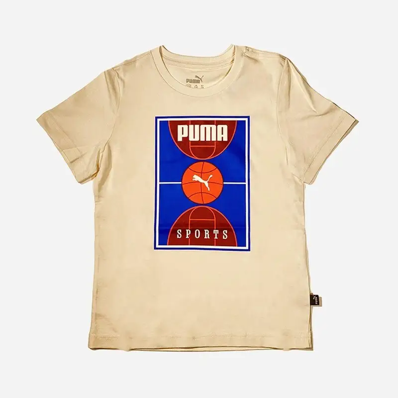 Puma T-shirt Ragazzo Beige 2055949