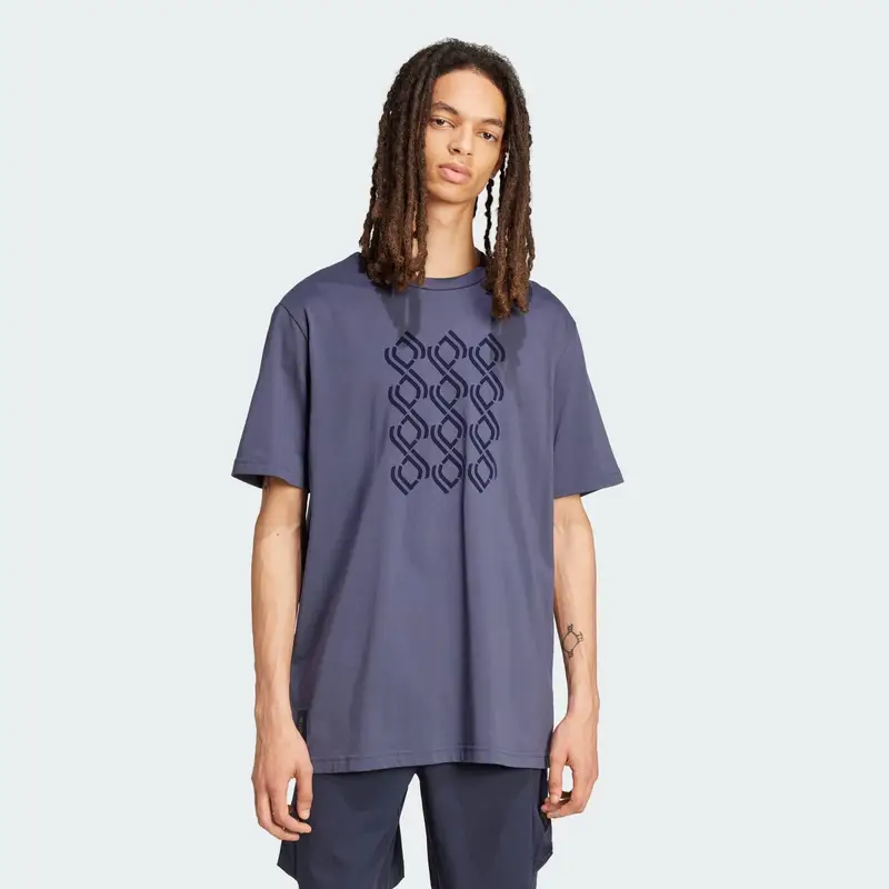 Adidas T-shirt Blu 1233696