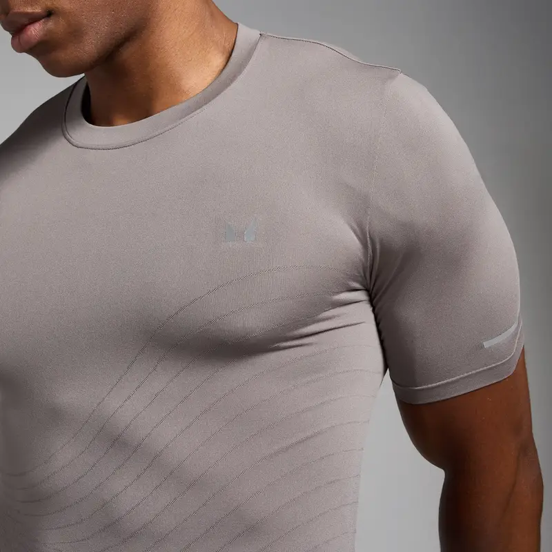 MyProtein T-shirt Uomo Grigio 1380547 miniatura 3