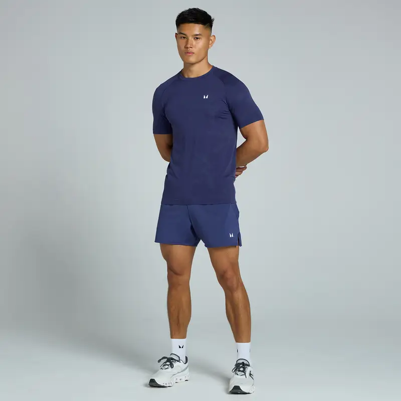 MP T-shirt Uomo Viola 1380459 miniatura 2