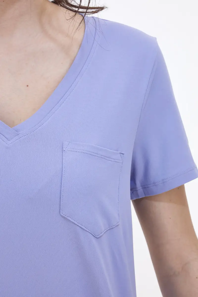 Skechers T-shirt Lilla 1947639 miniatura 2