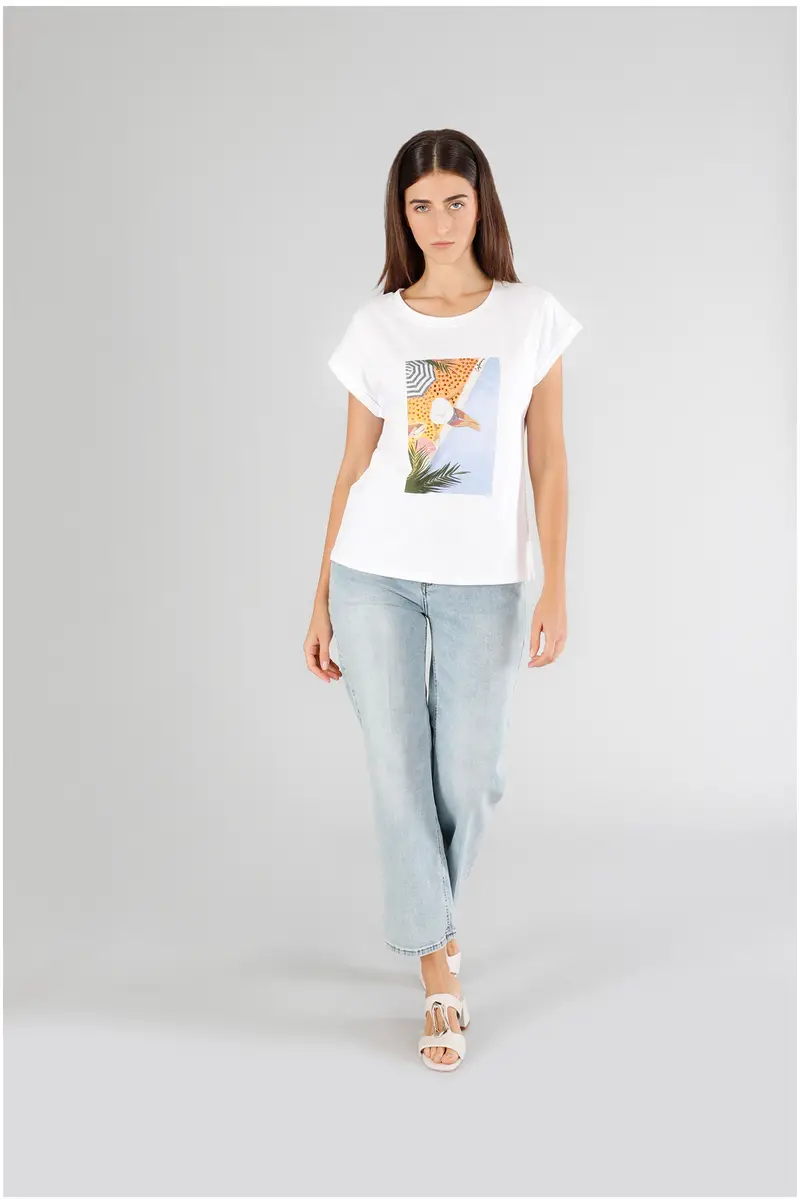 Cafè Noir T-shirt Bianco 1412703