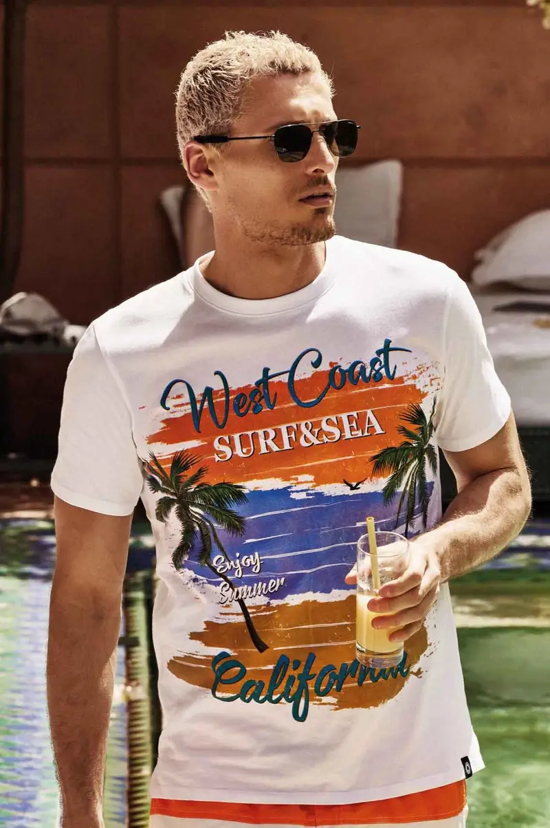 T-SHIRT SURF | Colore: Multi | Taglia: XXL