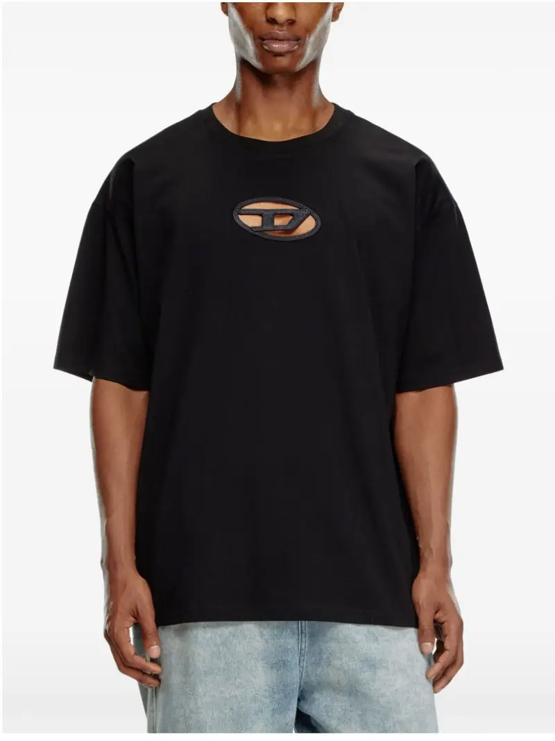 Diesel T-shirt Nero 1045604 miniatura 2