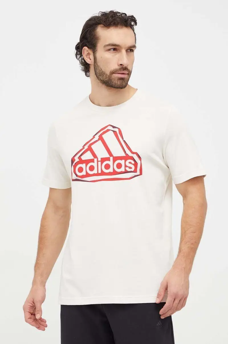 Adidas T-shirt Uomo Giallo 1194797