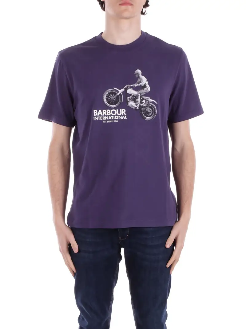 Barbour T-shirt Uomo Blu 2084600