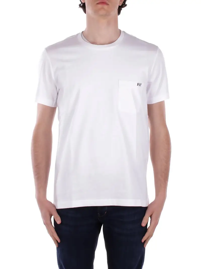FAY T-shirt Uomo Bianco 2083934