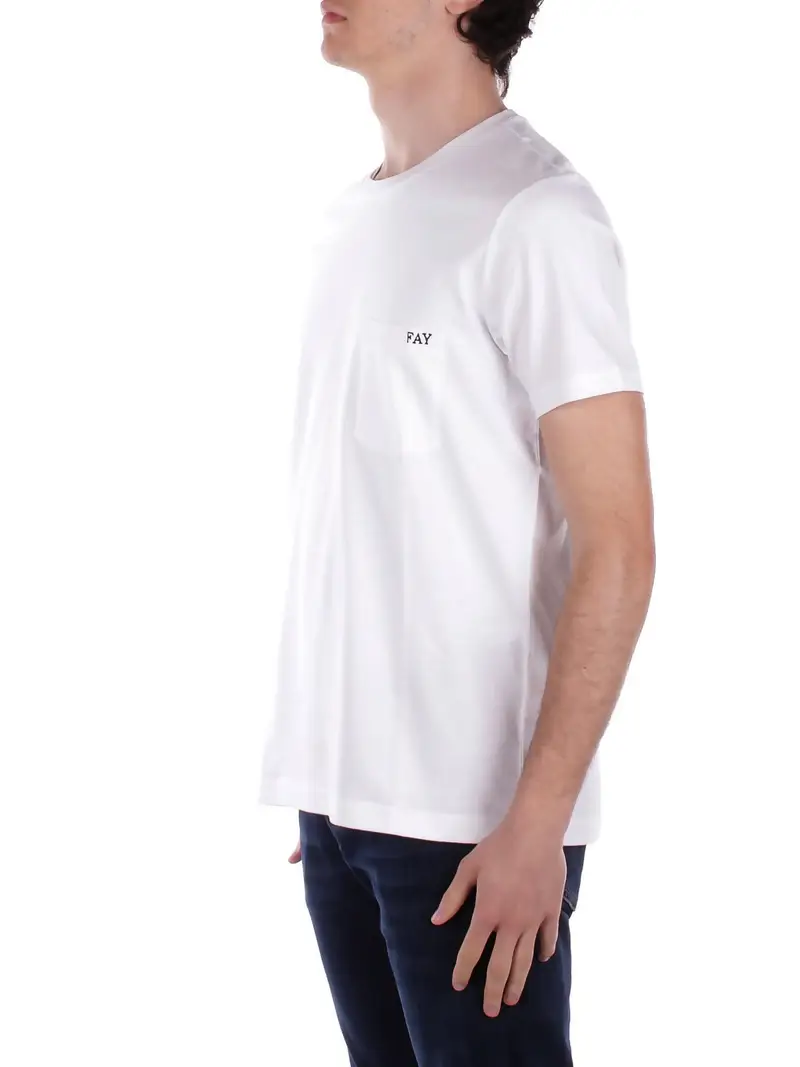 FAY T-shirt Uomo Bianco 2083934 miniatura 2