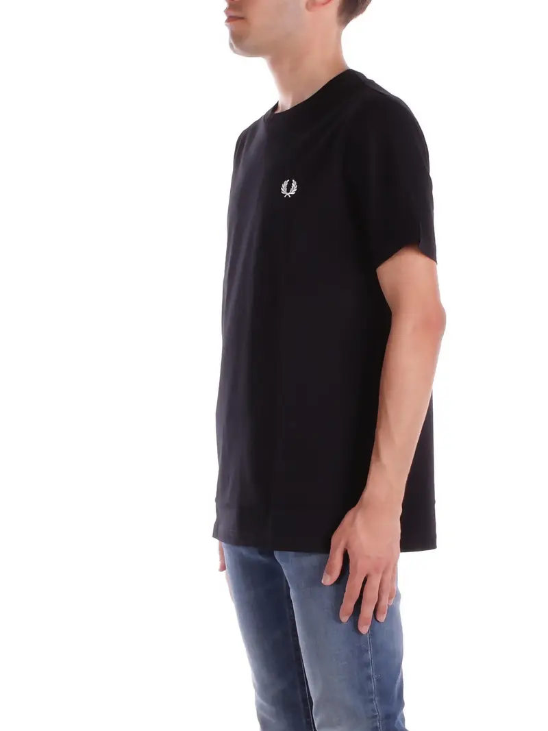 Fred Perry T-shirt Uomo Nero 2083683 miniatura 2