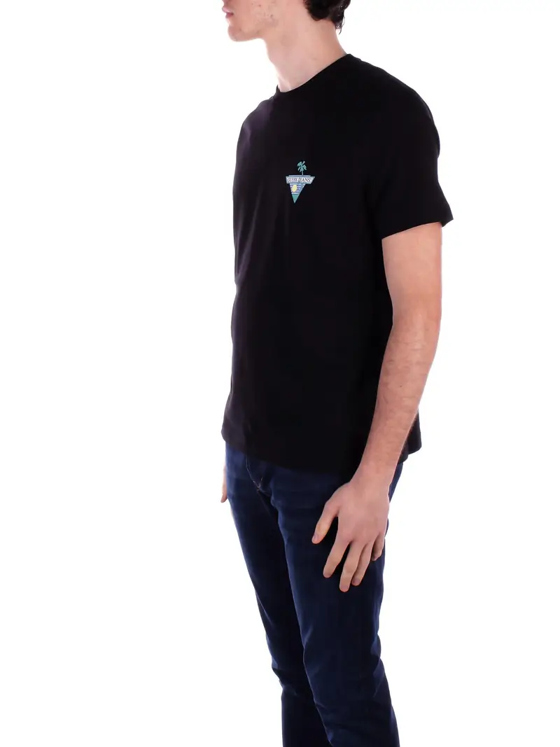 Guess T-shirt Uomo Nero 2102986 miniatura 2